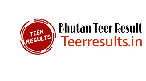 bhutan teer result bhutan teer result|Teer Results.